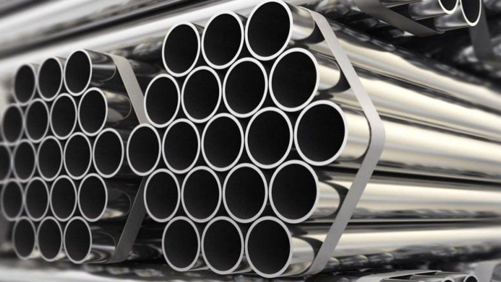 Bundles of stainless steel seamless pipes